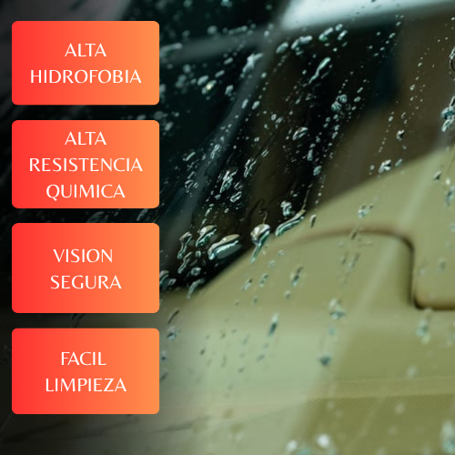 Nasiol GlasShield Wipe-On – Hidrofugante para Cristales